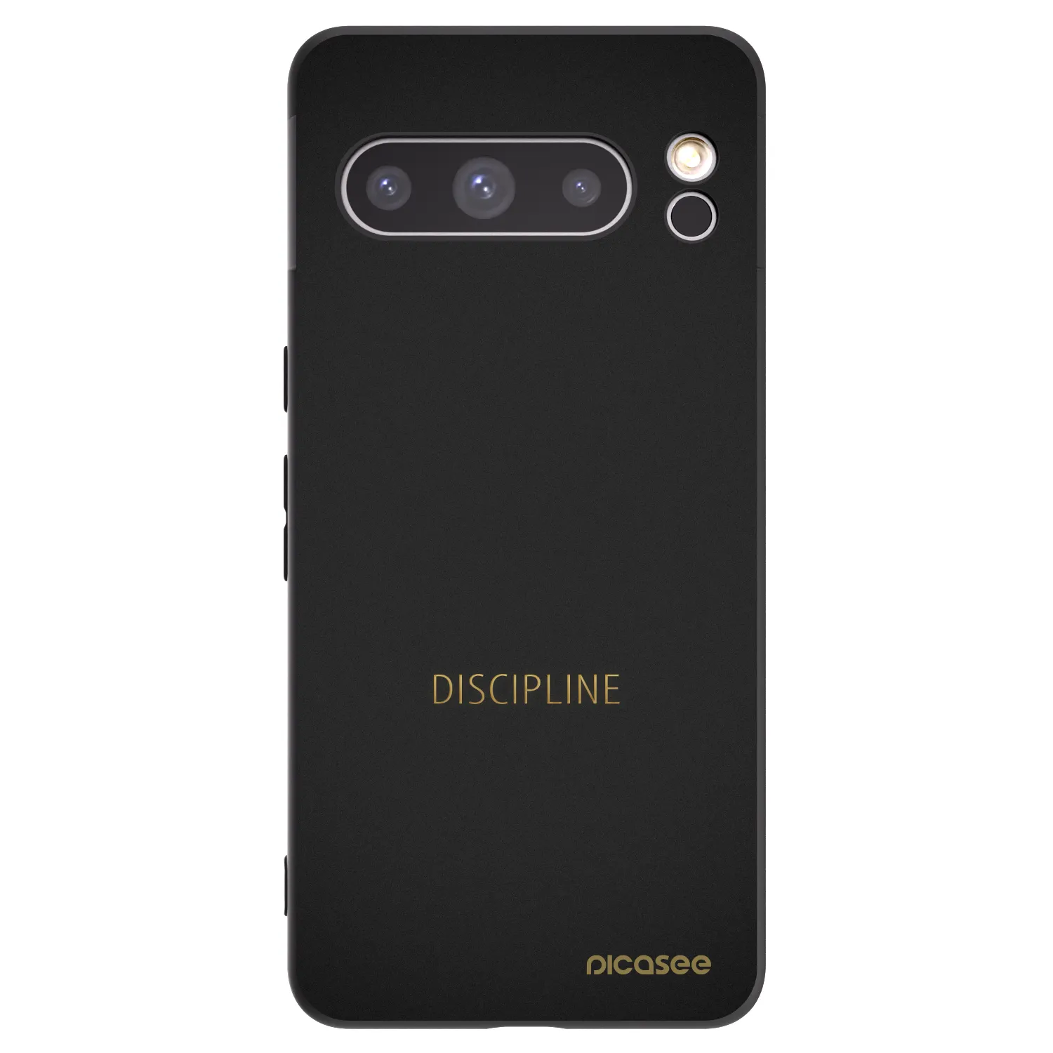 Picasee silikonski črni ovitek za Google Pixel 8 Pro - Discipline