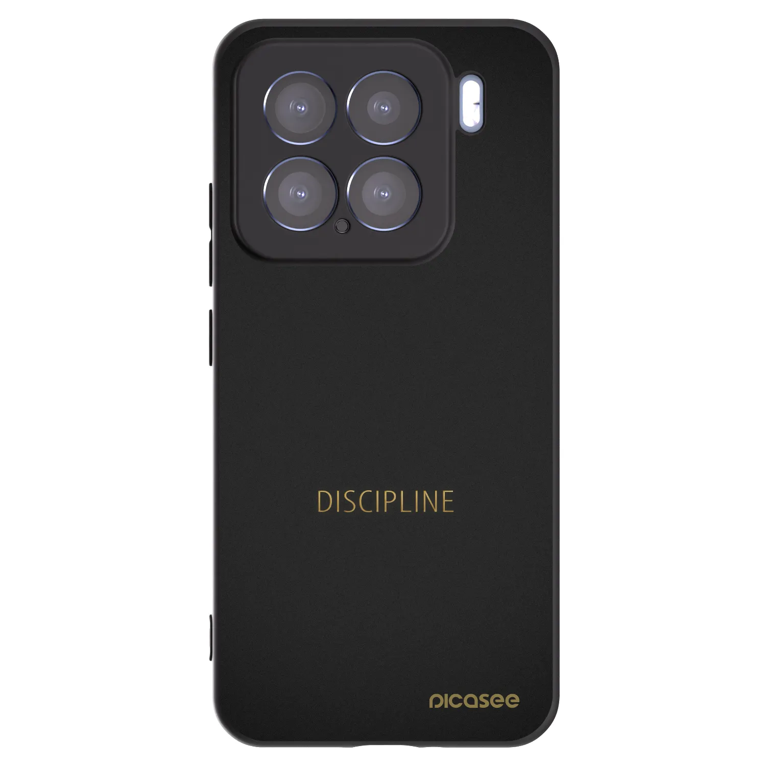 Picasee silikonski črni ovitek za Xiaomi 15 - Discipline