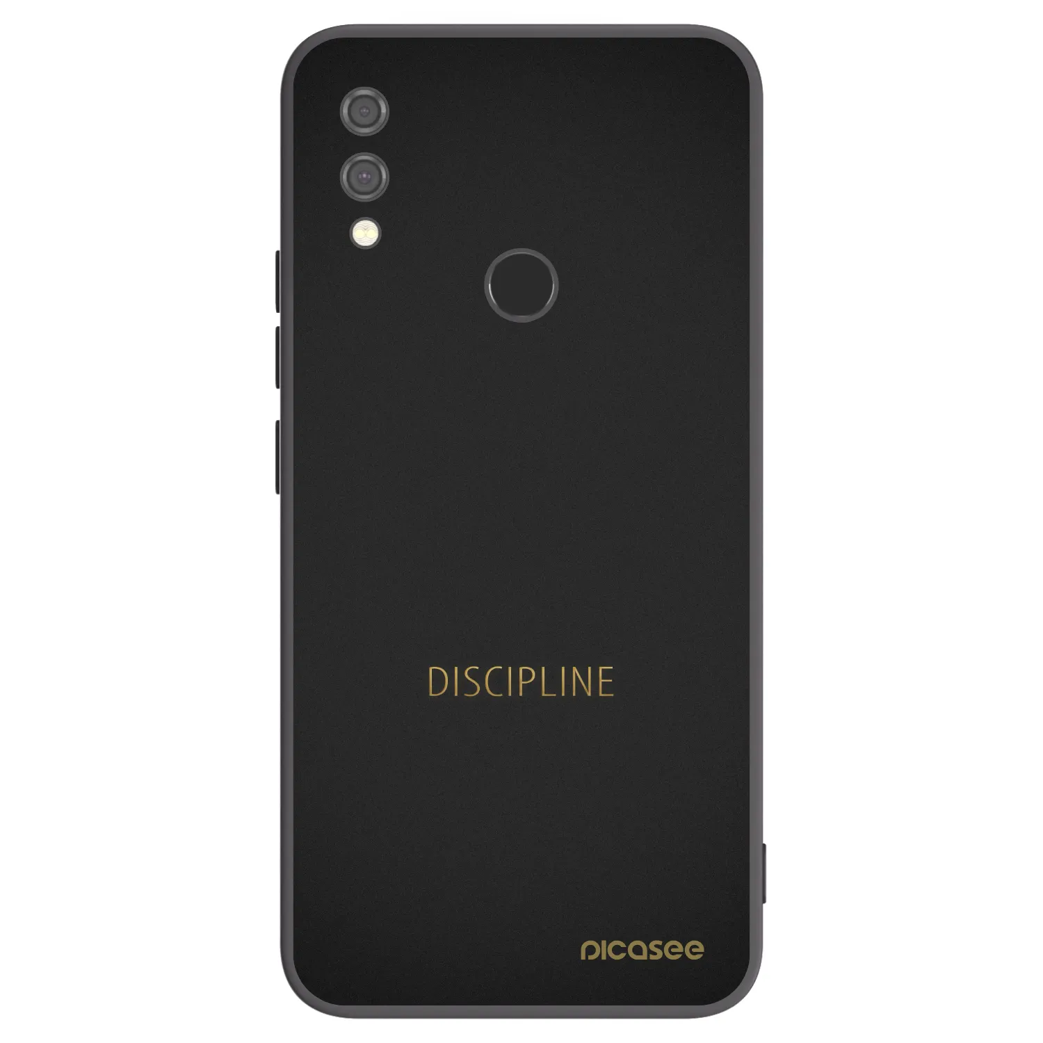 Picasee silikonski črni ovitek za Xiaomi Redmi Note 7 - Discipline