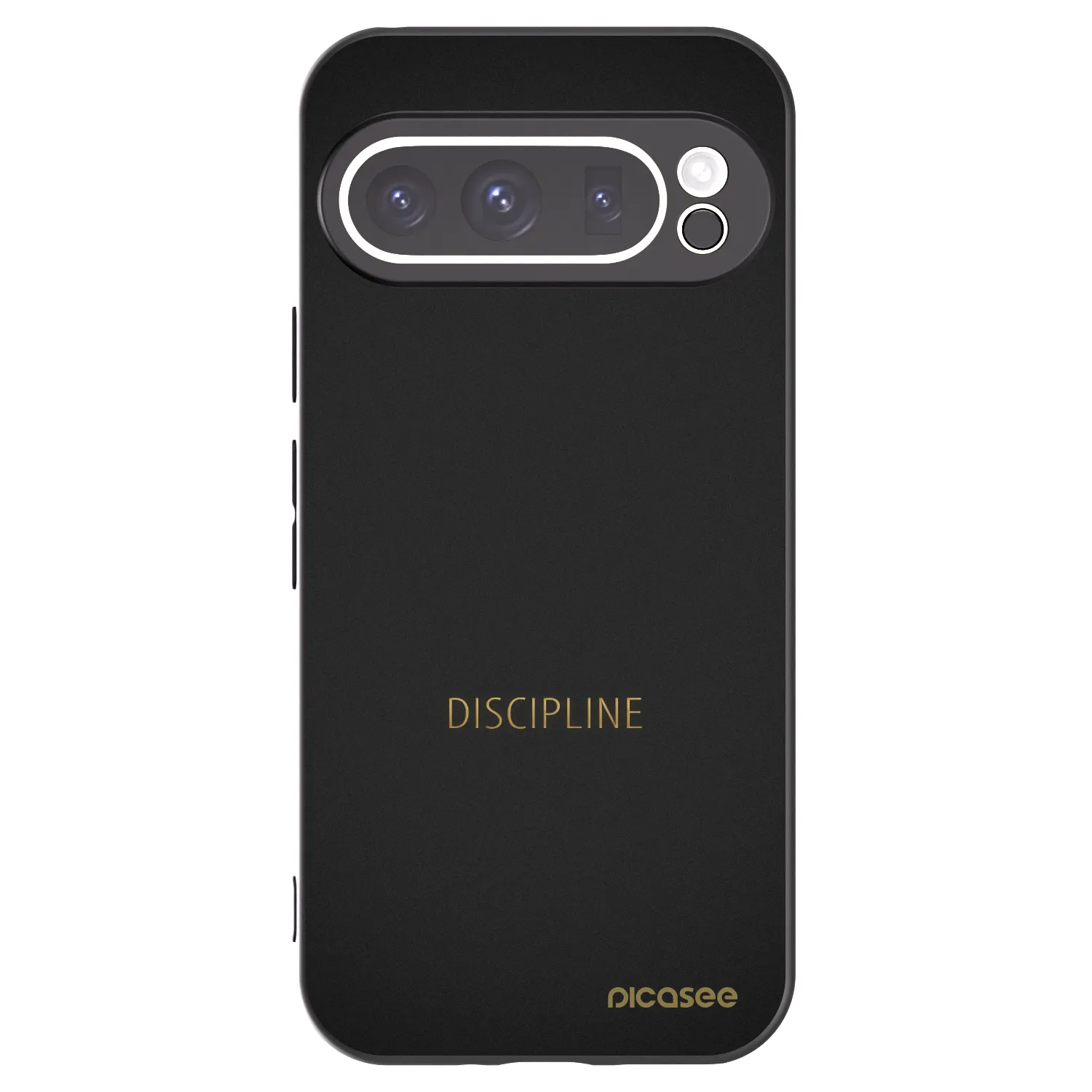 Picasee silikonski črni ovitek za Google Pixel 9 Pro - Discipline
