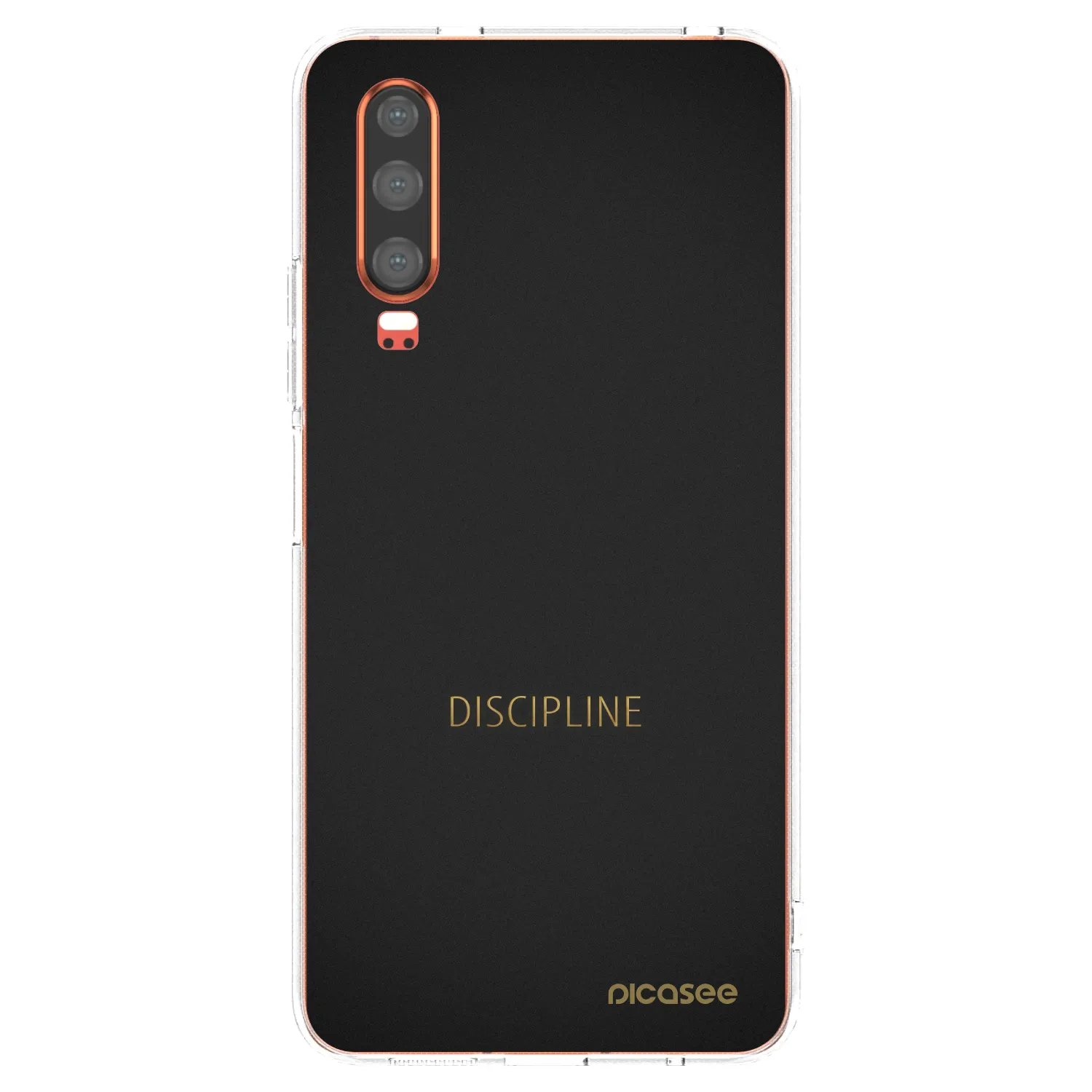 Picasee silikonski prozorni ovitek za Huawei P30 - Discipline