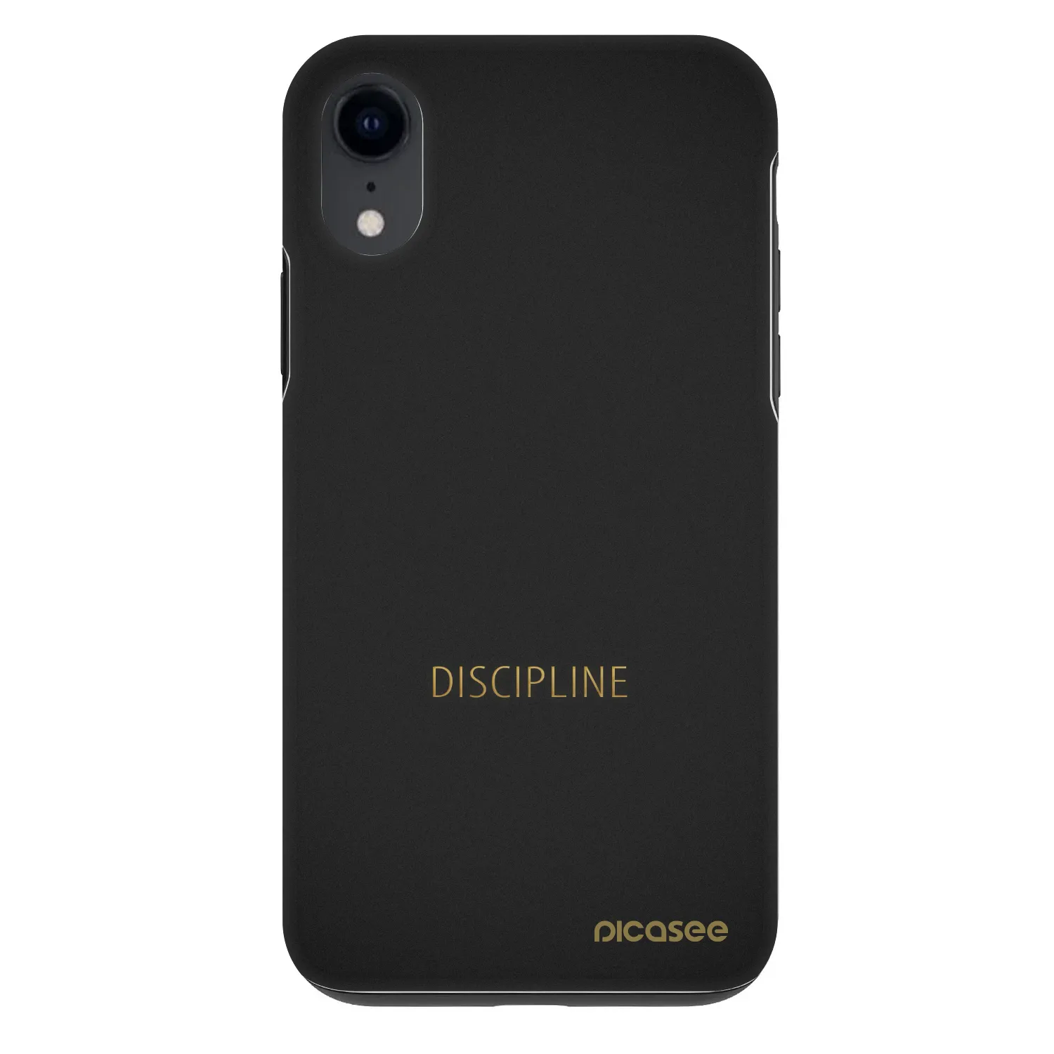 Picasee Fashion Case za Apple iPhone XR - Discipline