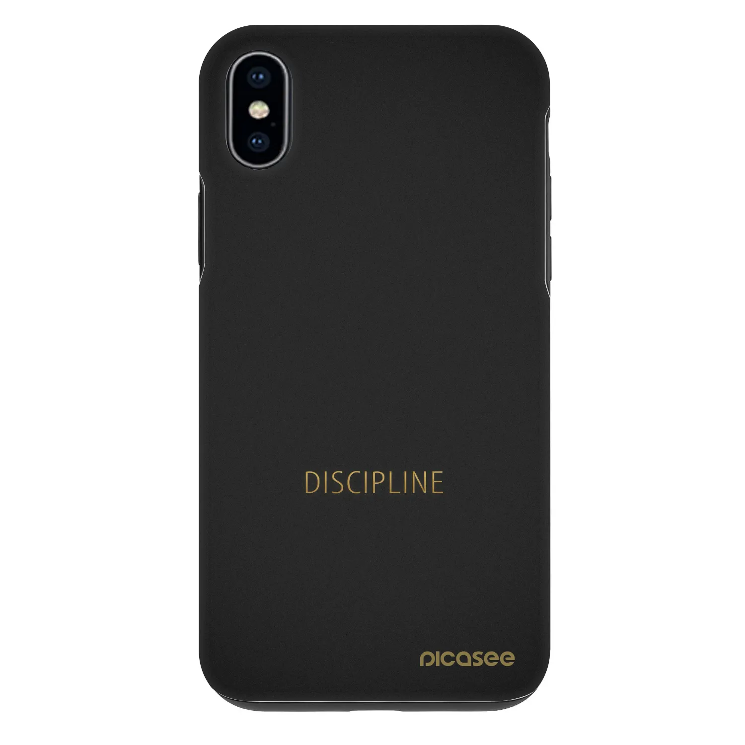 Picasee Fashion Case za Apple iPhone XS Max - Discipline