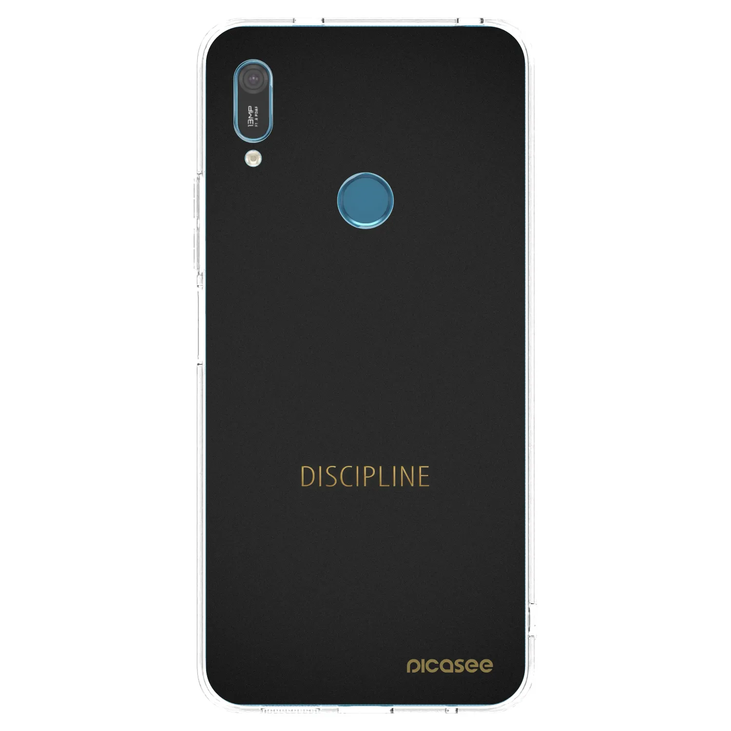 Picasee silikonski prozorni ovitek za Huawei Y6 2019 - Discipline