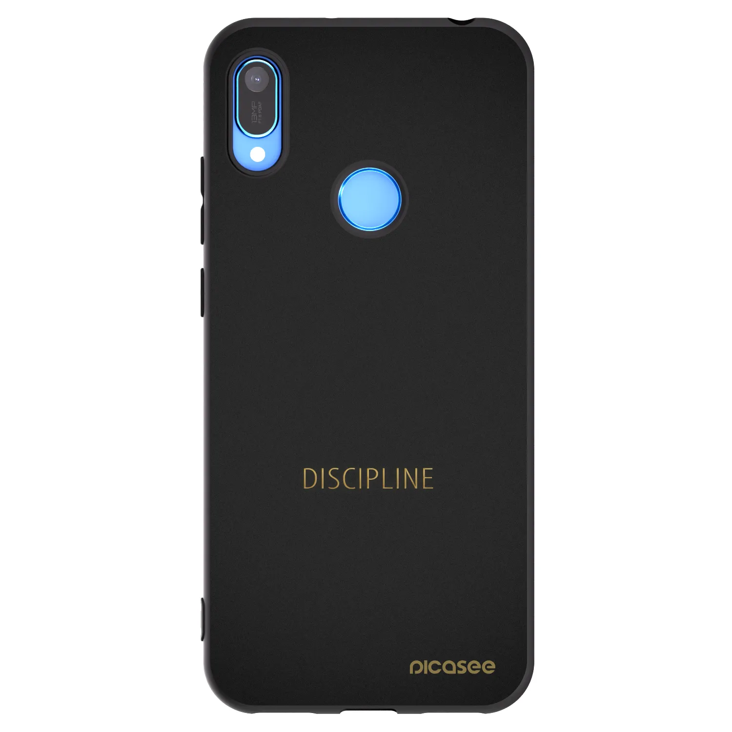 Picasee silikonski črni ovitek za Huawei Y6 2019 - Discipline