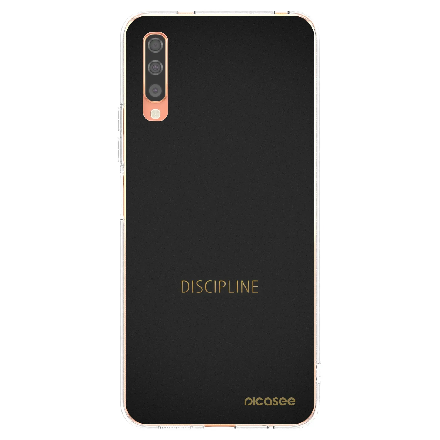 Picasee silikonski prozorni ovitek za Samsung Galaxy A70 A705F - Discipline