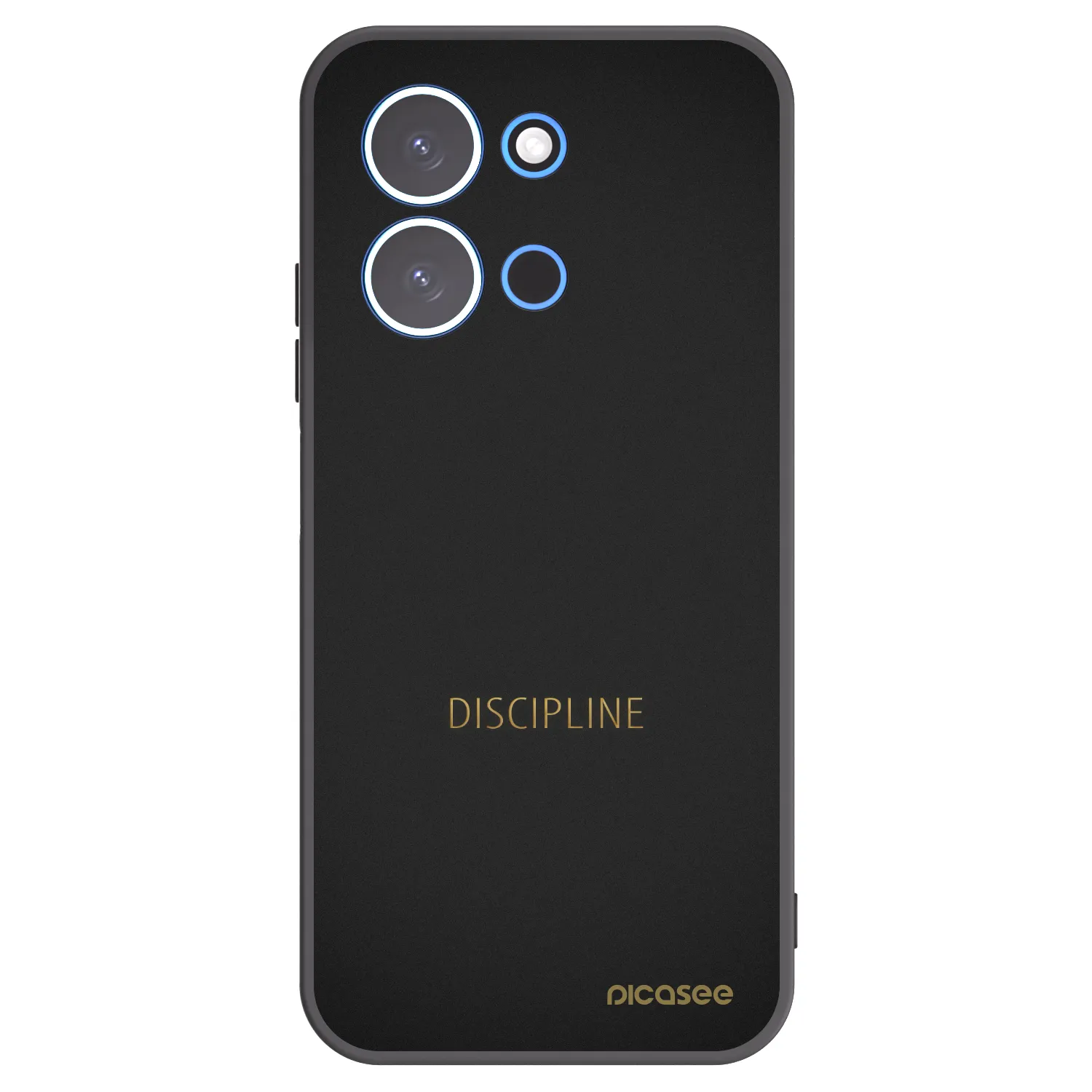 Picasee silikonski črni ovitek za Xiaomi Redmi 15C 4G - Discipline