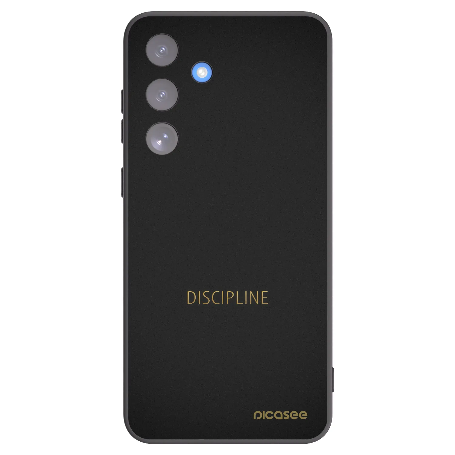 Picasee silikonski črni ovitek za Samsung Galaxy S25 FE 5G - Discipline