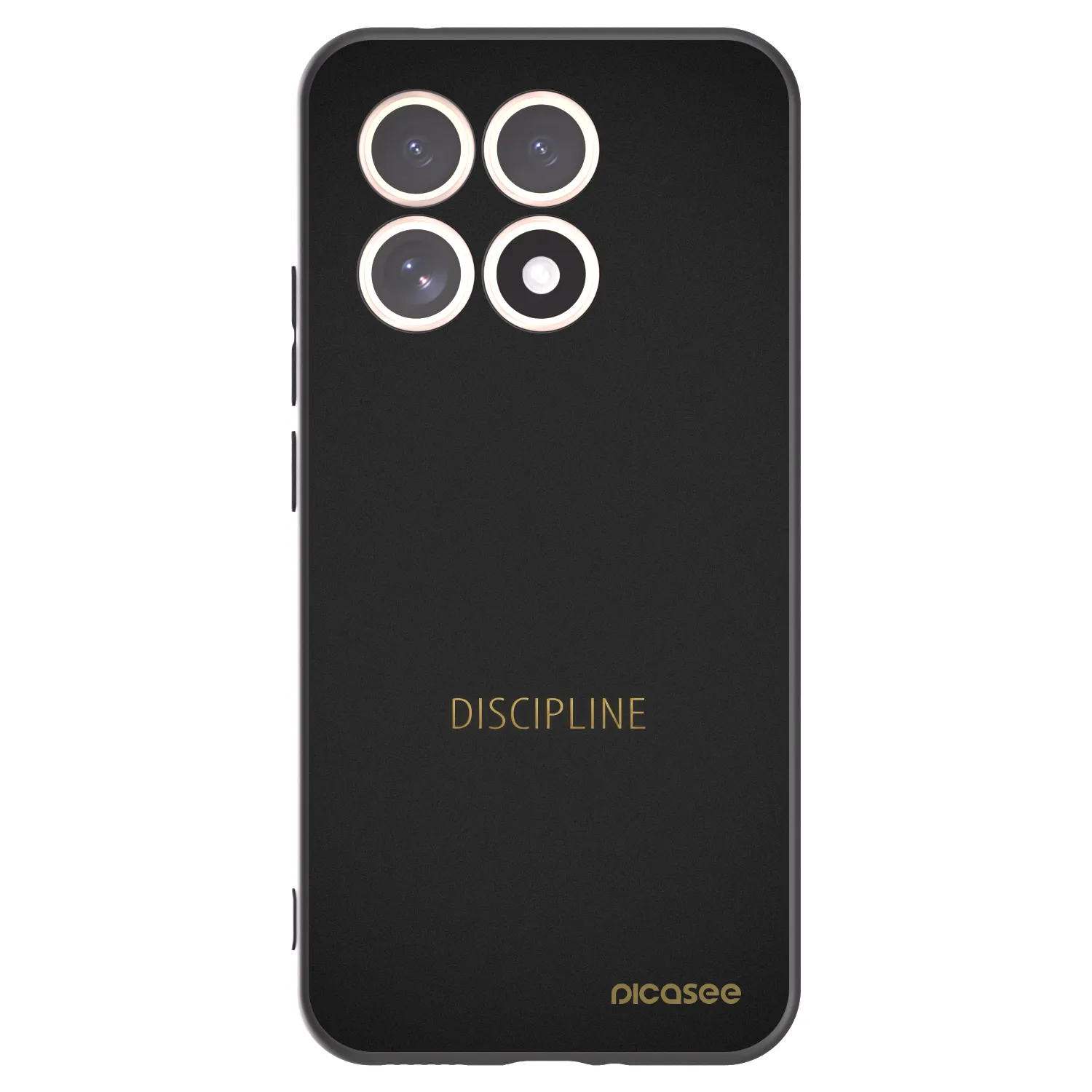 Picasee silikonski črni ovitek za Xiaomi 15T - Discipline