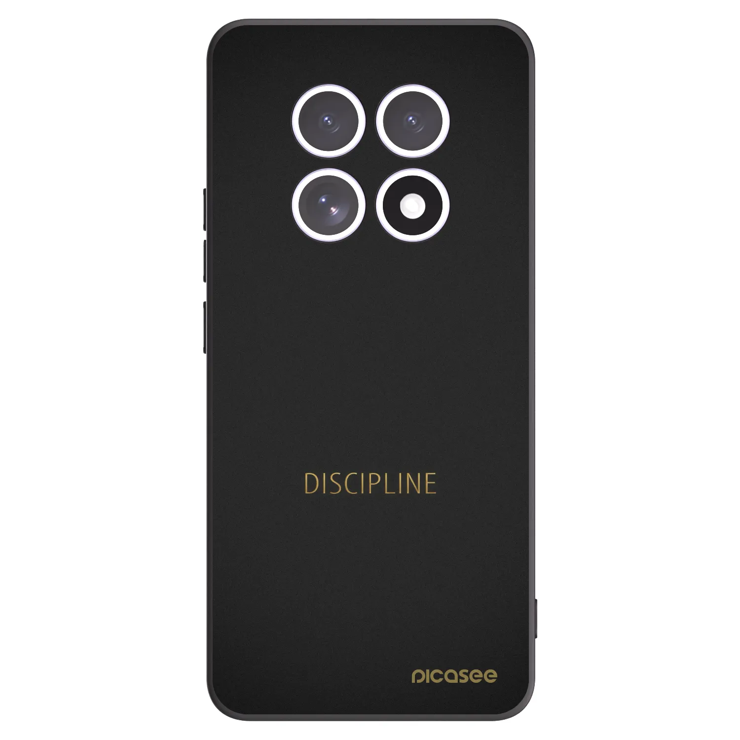 Picasee silikonski črni ovitek za Xiaomi Redmi Note 15 - Discipline