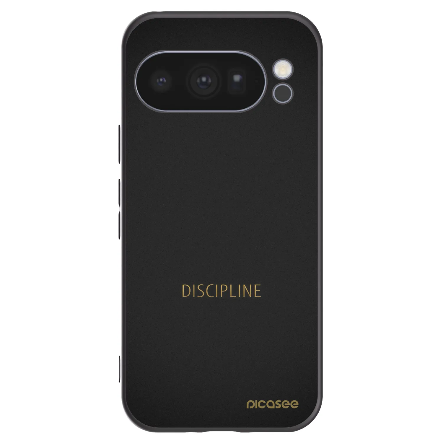 Picasee silikonski črni ovitek za Google Pixel 10 Pro - Discipline