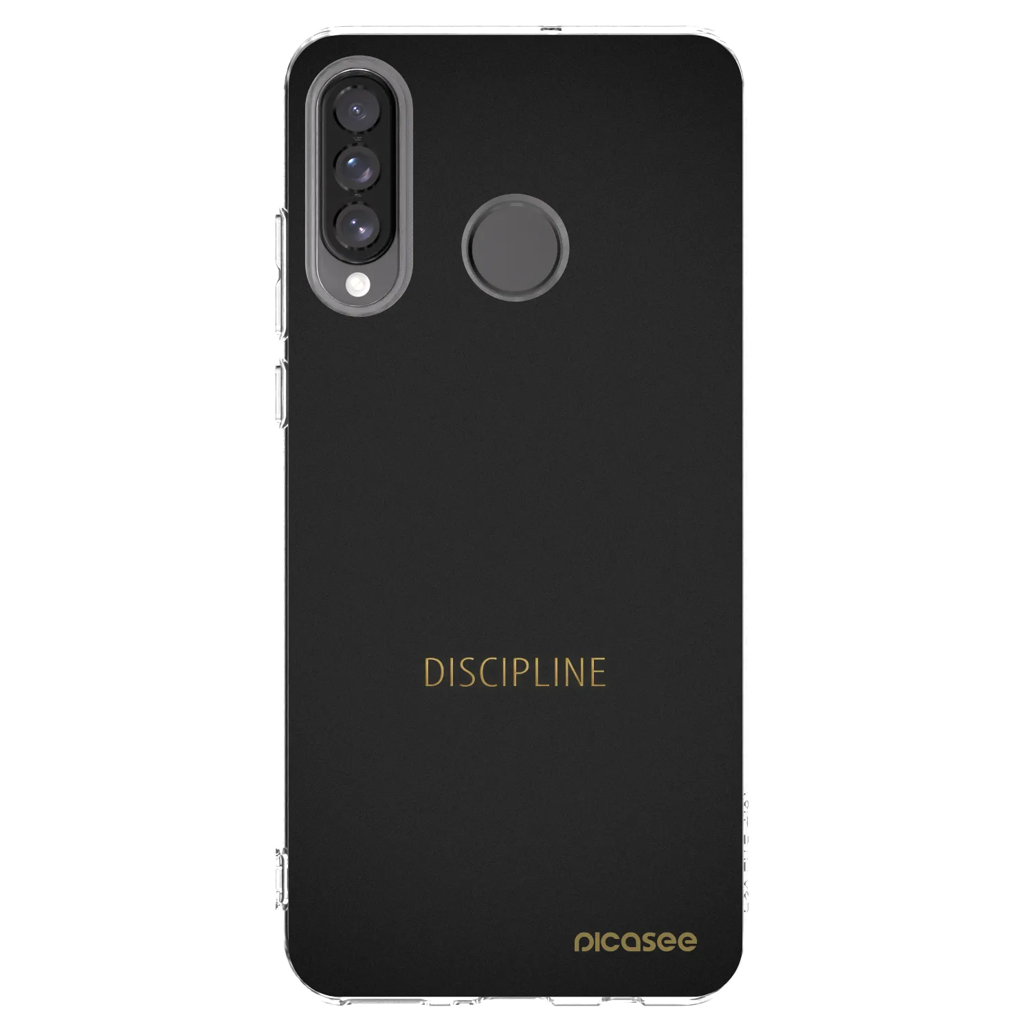 Picasee silikonski prozorni ovitek za Huawei P30 Lite - Discipline
