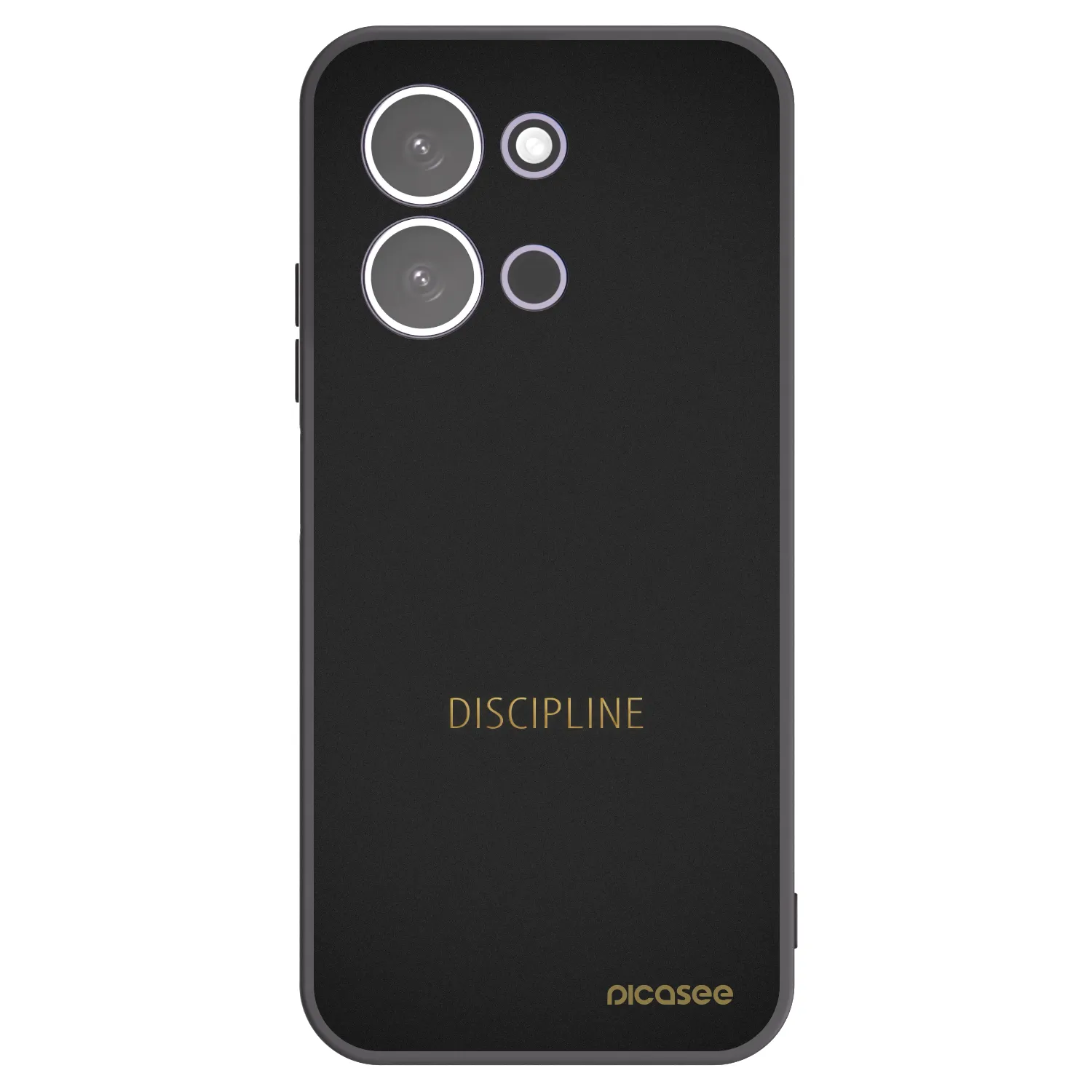 Picasee silikonski črni ovitek za Xiaomi Redmi 15C 5G - Discipline