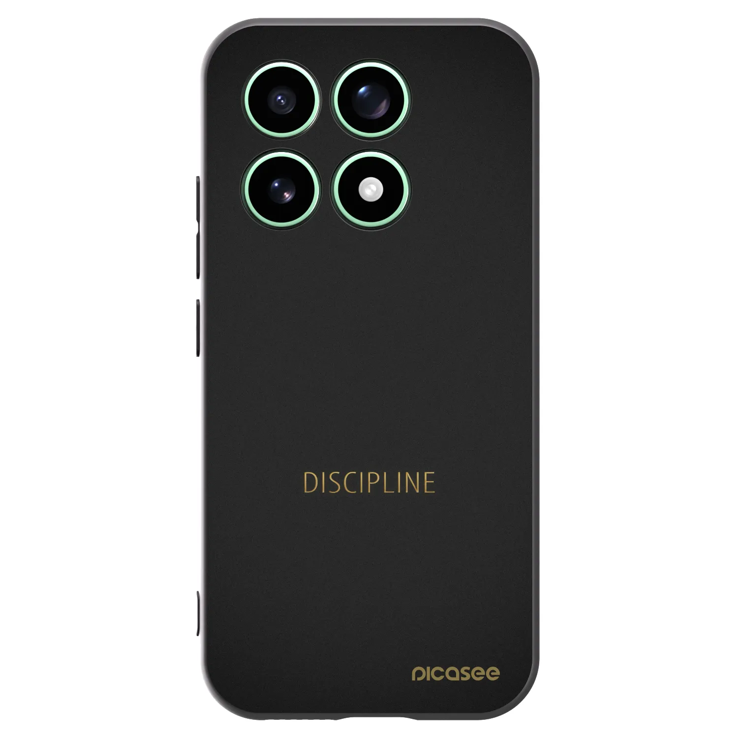 Picasee silikonski črni ovitek za Xiaomi 17 - Discipline