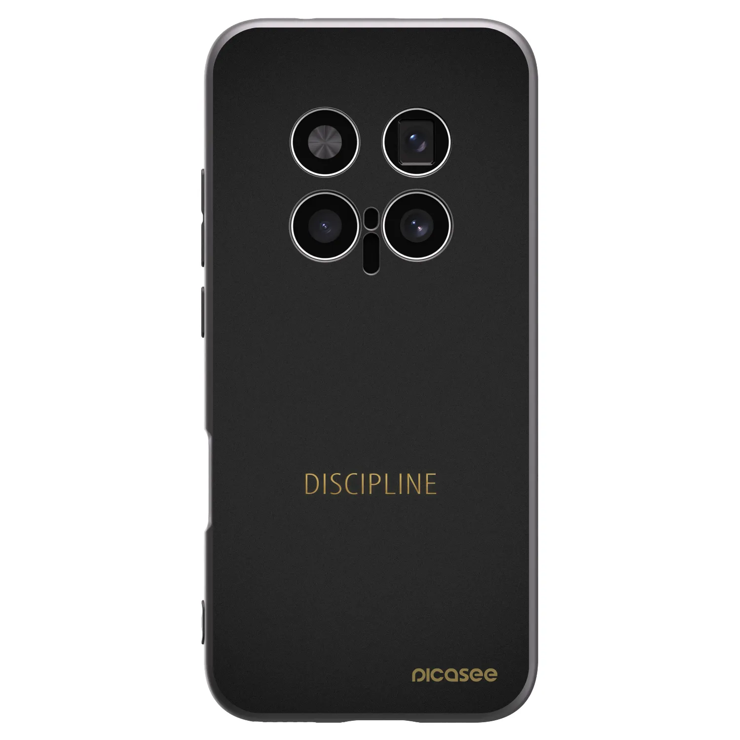 Picasee silikonski črni ovitek za Honor Magic8 Pro 5G - Discipline