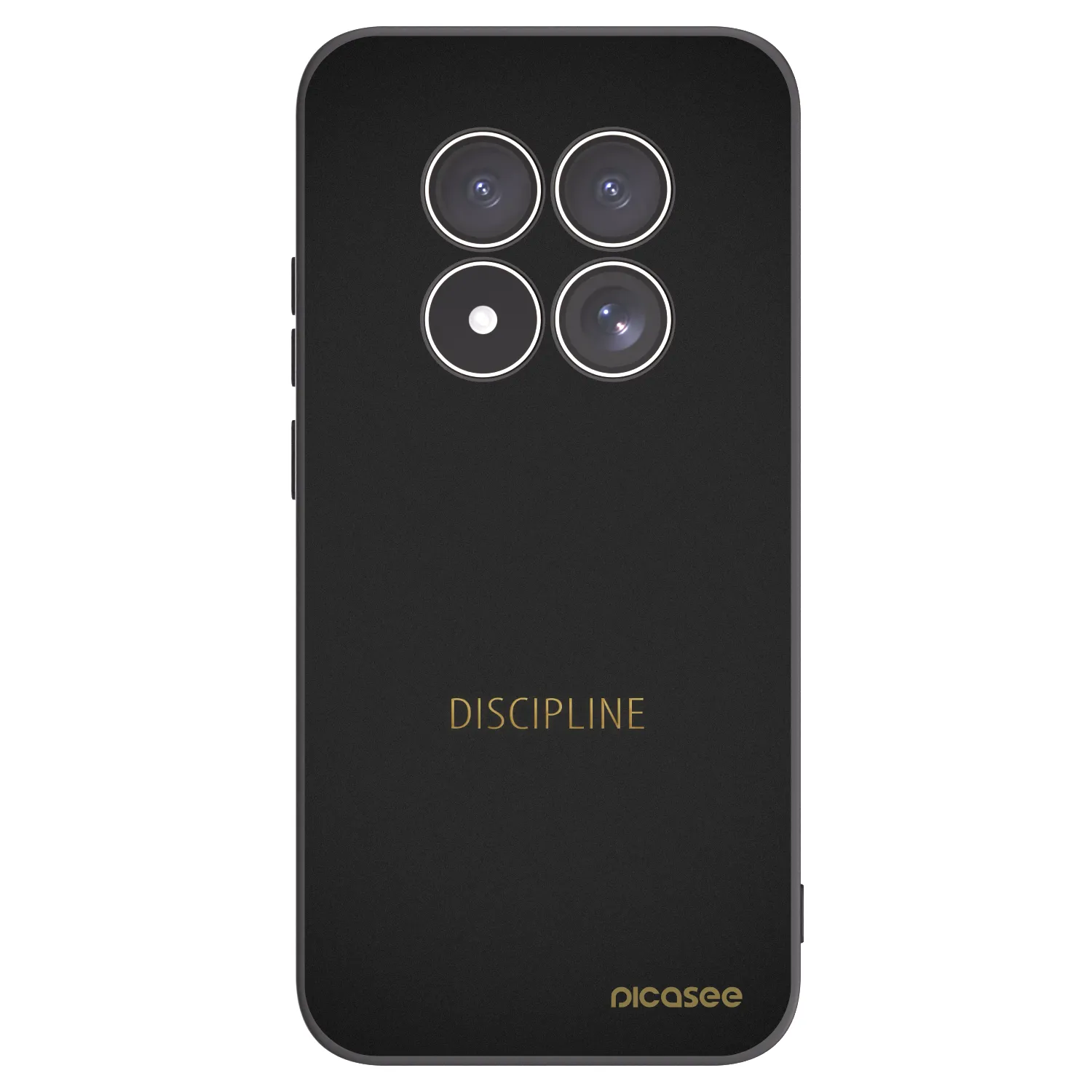 Picasee silikonski črni ovitek za Xiaomi Redmi Note 15 Pro 5G - Discipline
