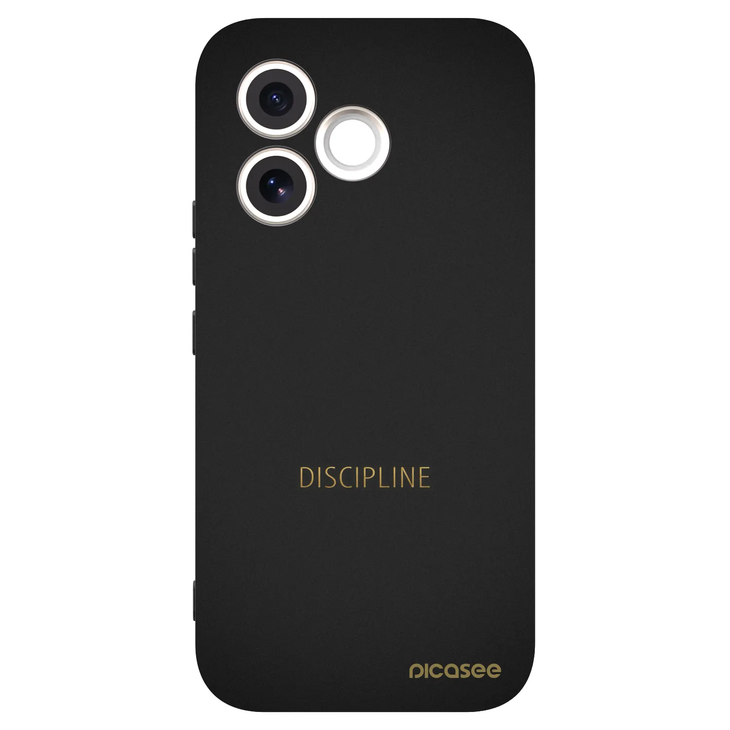 Picasee silikonski črni ovitek za Honor 600 Lite - Discipline