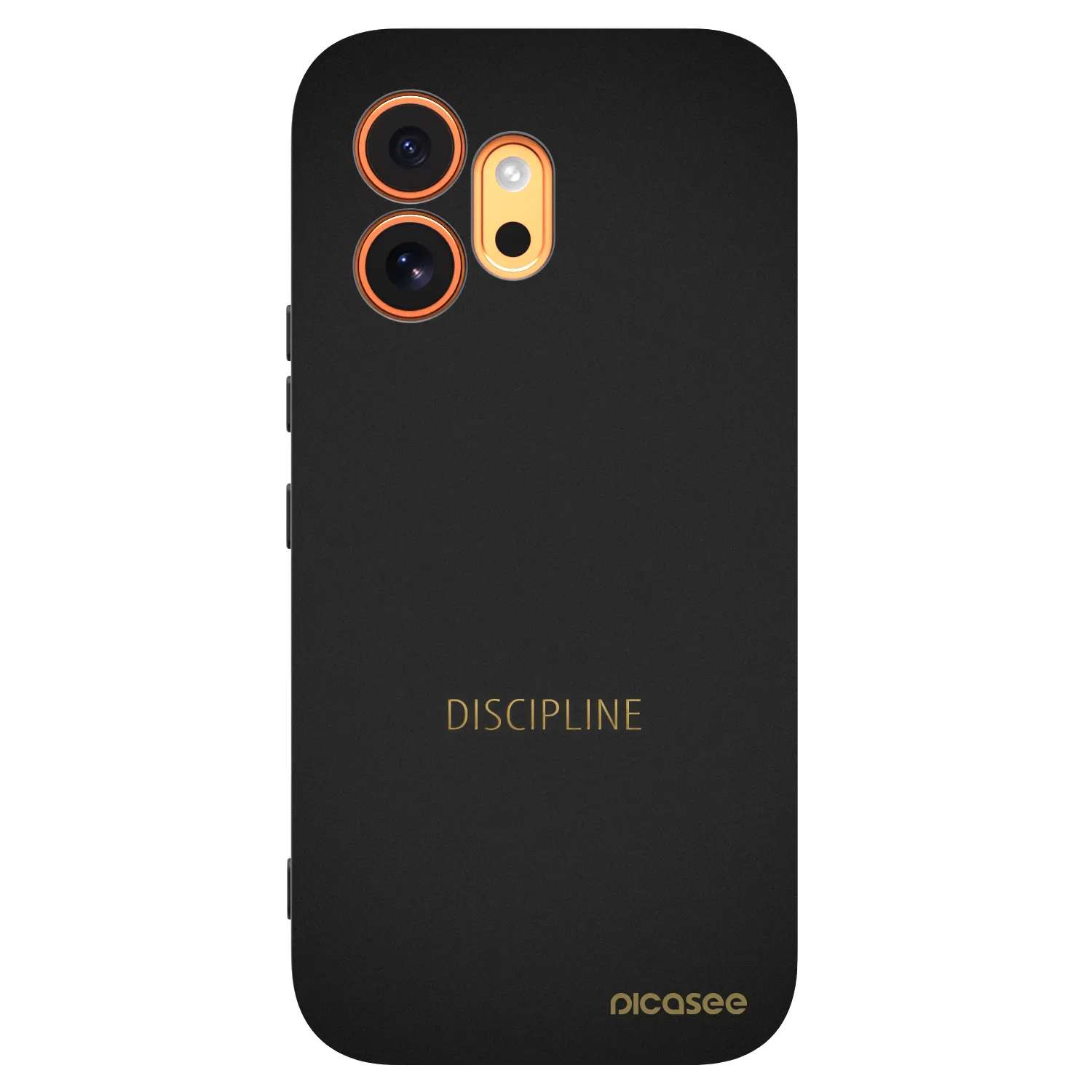 Picasee silikonski črni ovitek za Honor 600 - Discipline