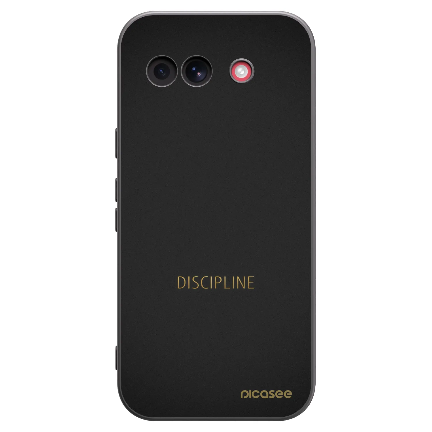 Picasee silikonski črni ovitek za Google Pixel 10a - Discipline
