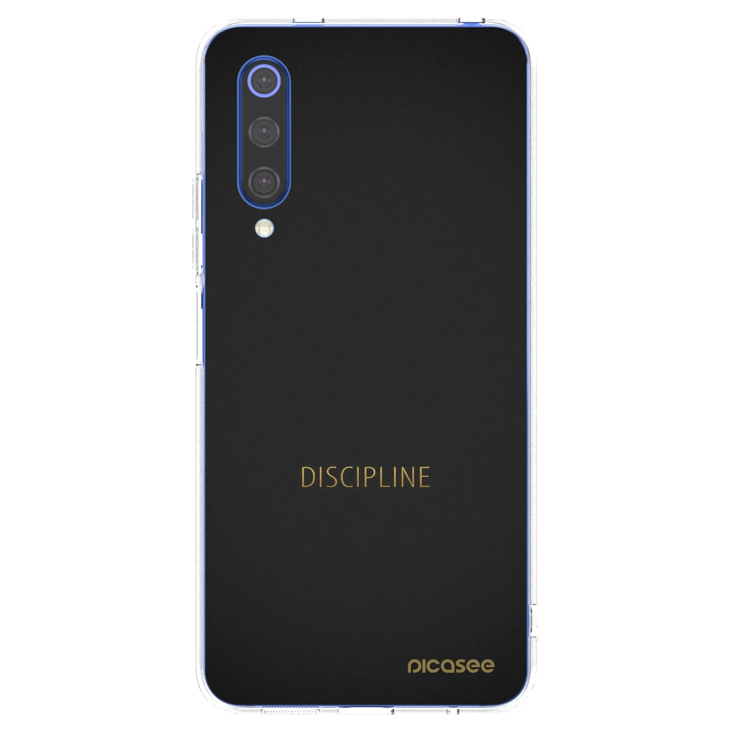 Picasee silikonski prozorni ovitek za Xiaomi Mi 9 SE - Discipline