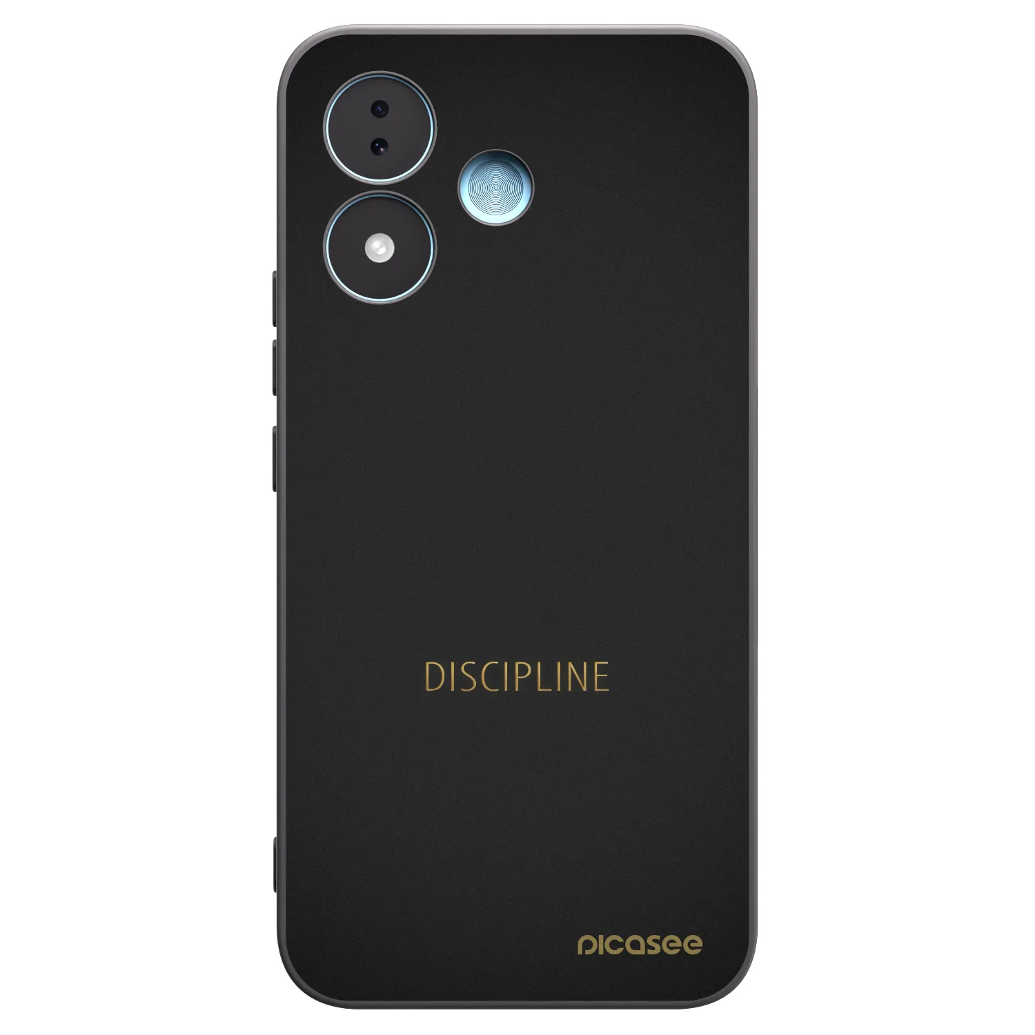 Picasee silikonski črni ovitek za Xiaomi Redmi Note 17 5G - Discipline