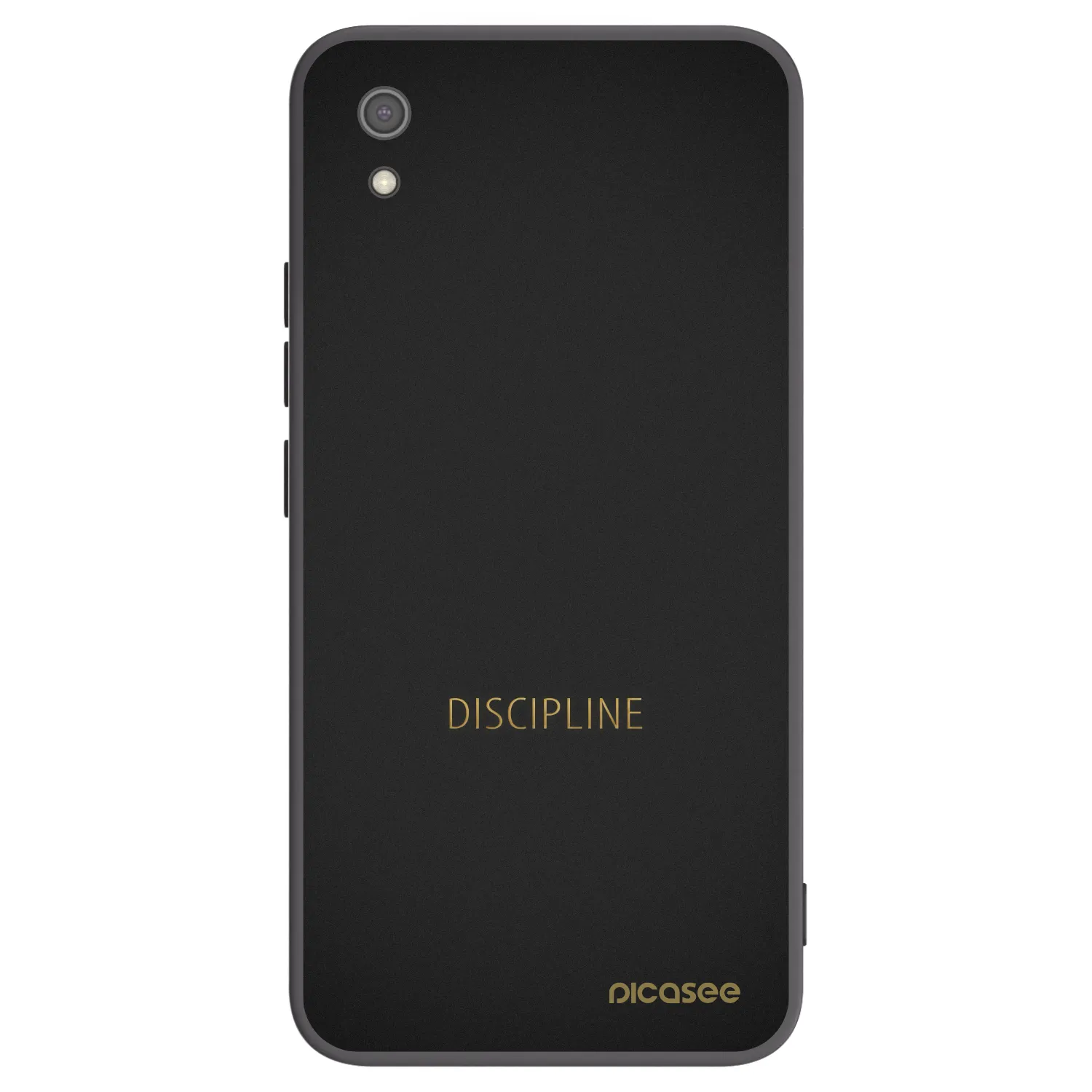 Picasee silikonski črni ovitek za Xiaomi Redmi 7A - Discipline