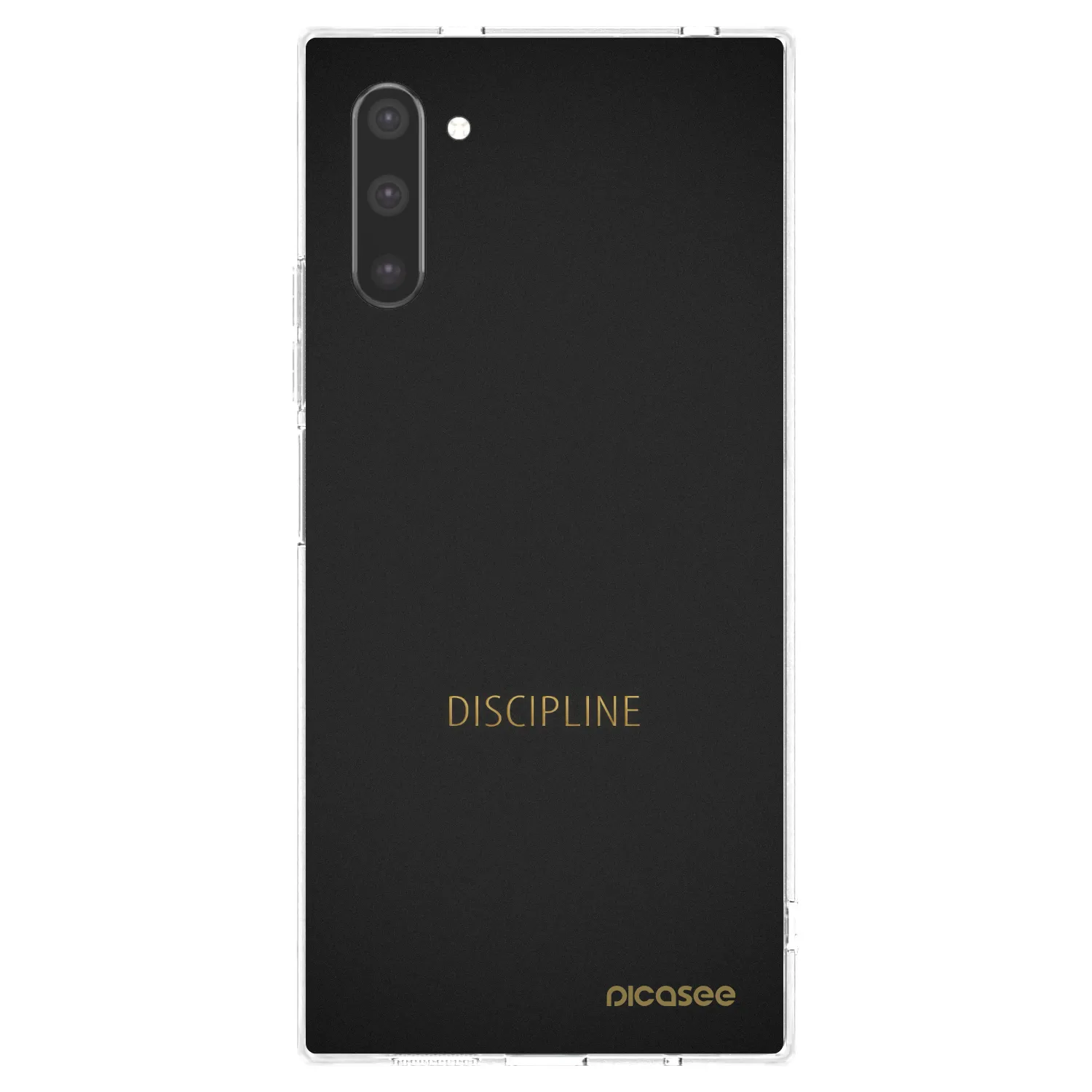 Picasee silikonski prozorni ovitek za Samsung Galaxy Note 10 N970F - Discipline