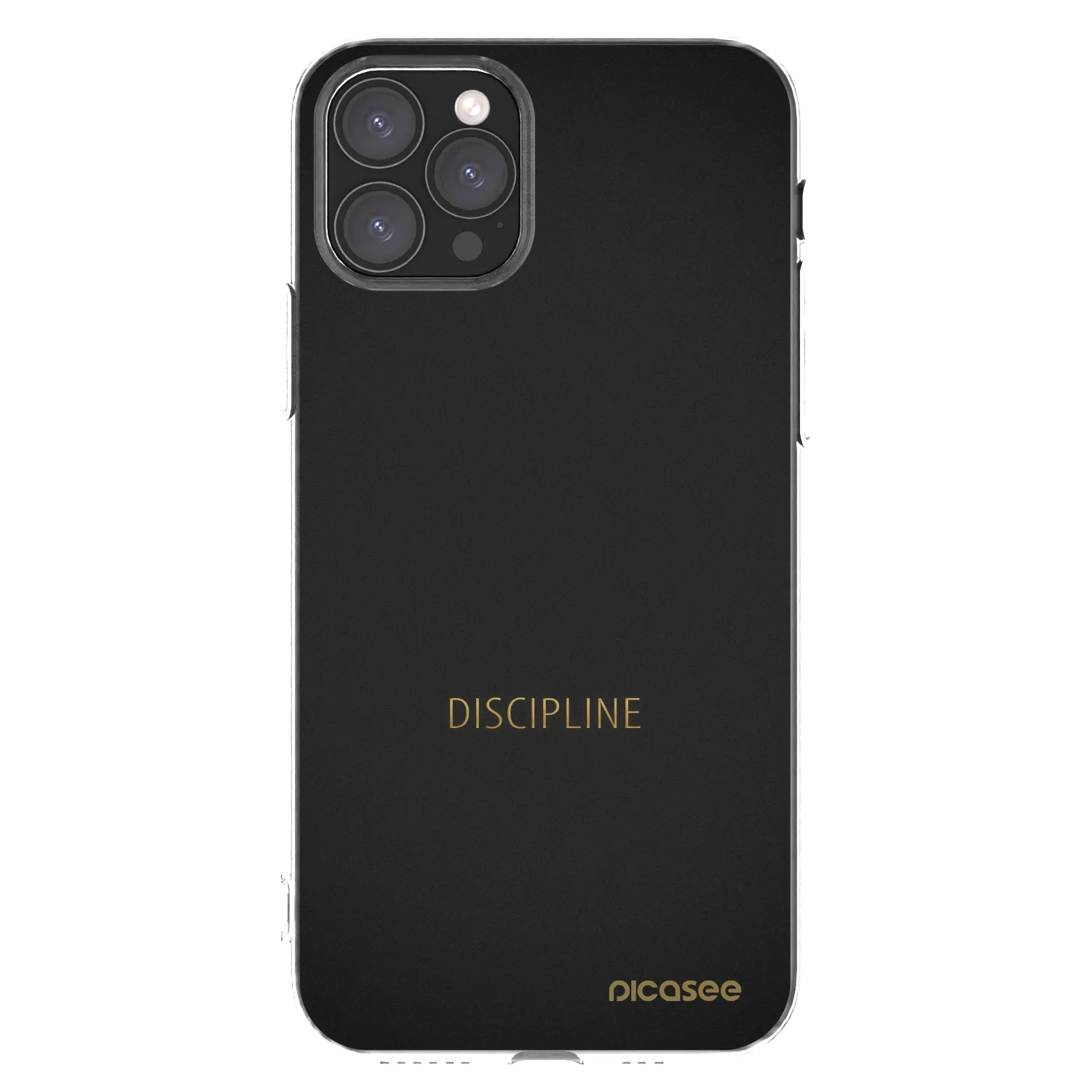 Picasee silikonski prozorni ovitek za Apple iPhone 11 Pro - Discipline