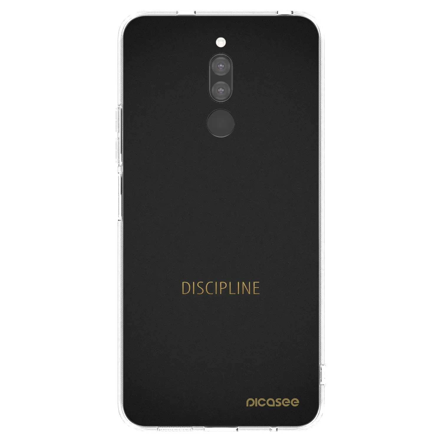 Picasee silikonski prozorni ovitek za Xiaomi Redmi 8 - Discipline