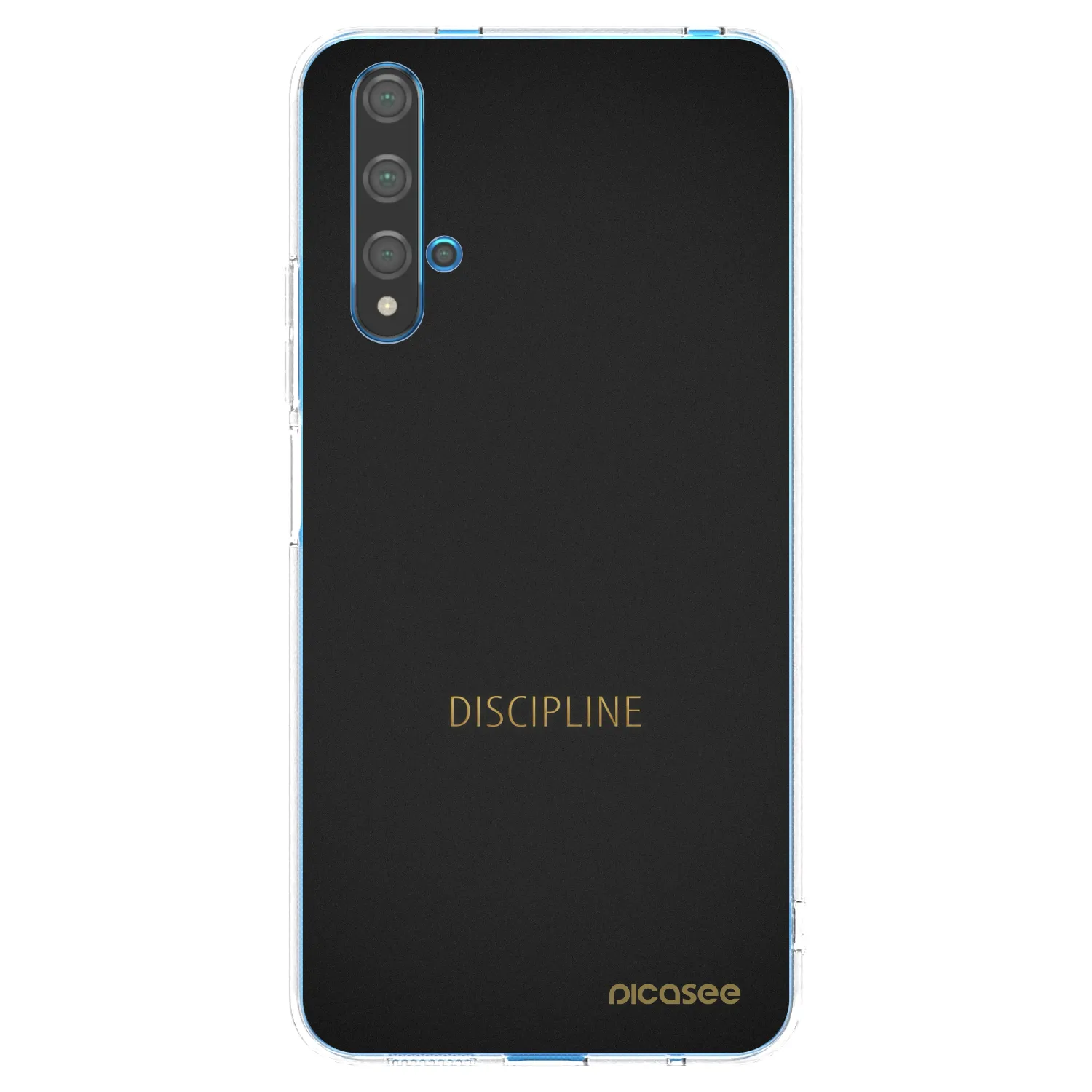 Picasee silikonski prozorni ovitek za Huawei Nova 5T - Discipline