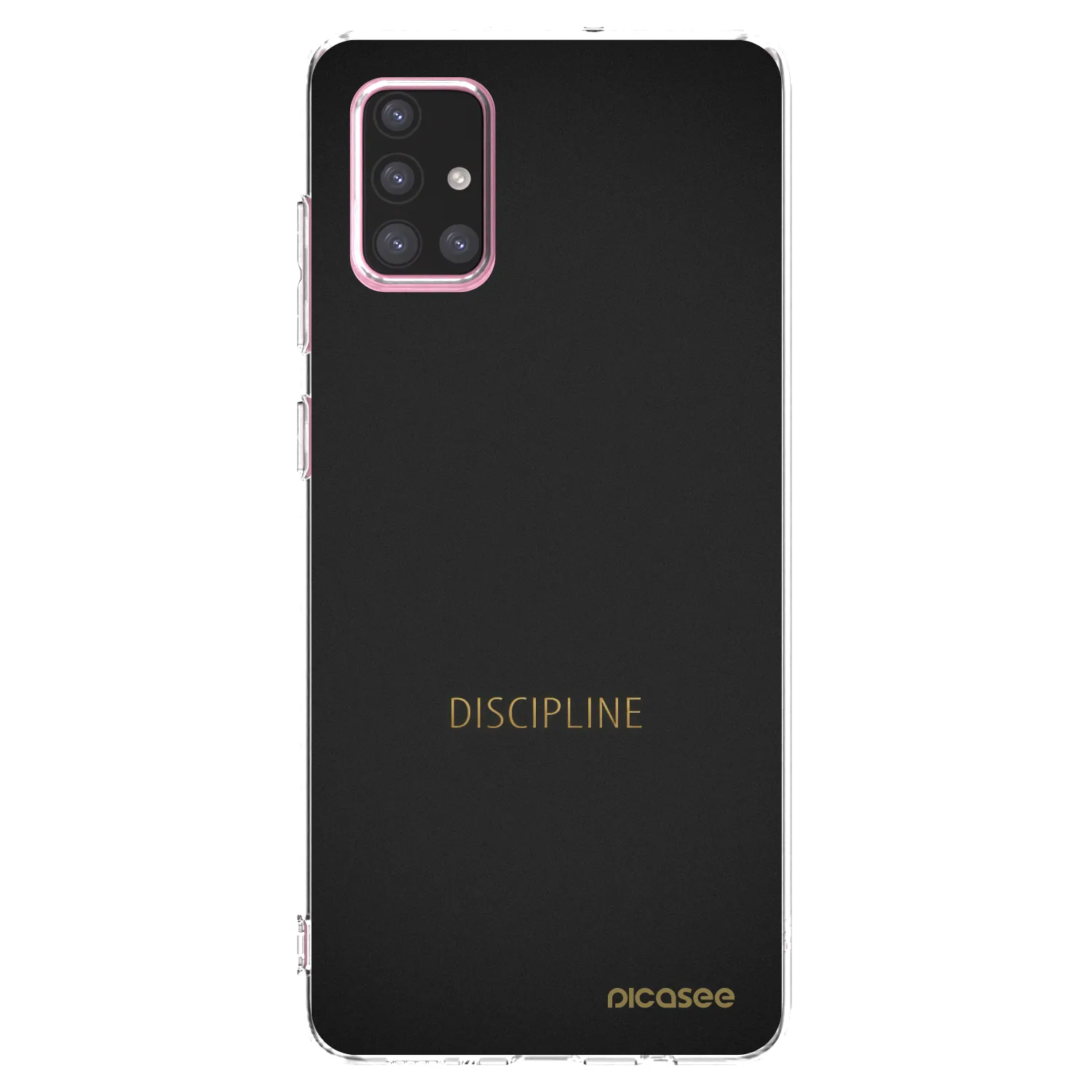 Picasee silikonski prozorni ovitek za Samsung Galaxy A71 A715F - Discipline