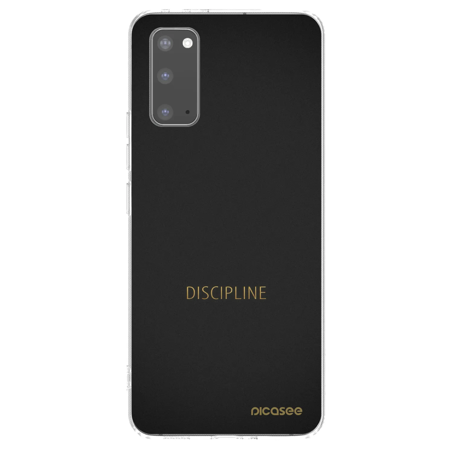 Picasee silikonski prozorni ovitek za Samsung Galaxy S20 G980F - Discipline