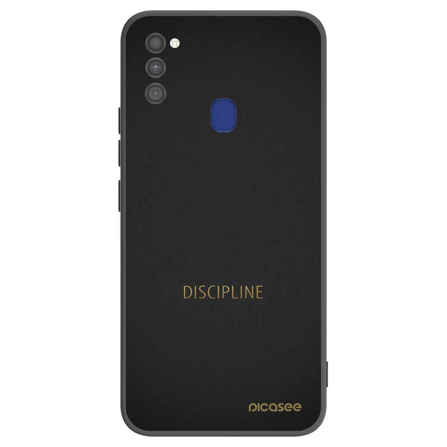 Picasee silikonski črni ovitek za Samsung Galaxy M21 M215F - Discipline