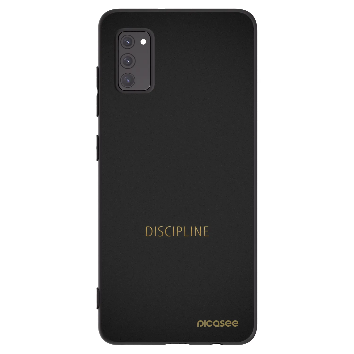 Picasee silikonski črni ovitek za Samsung Galaxy A41 A415F - Discipline