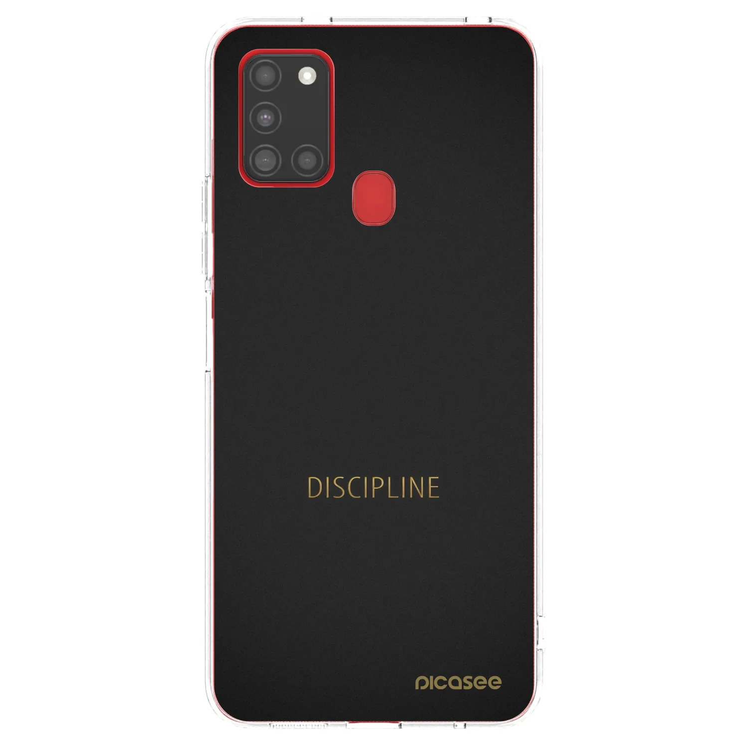 Picasee silikonski prozorni ovitek za Samsung Galaxy A21s - Discipline