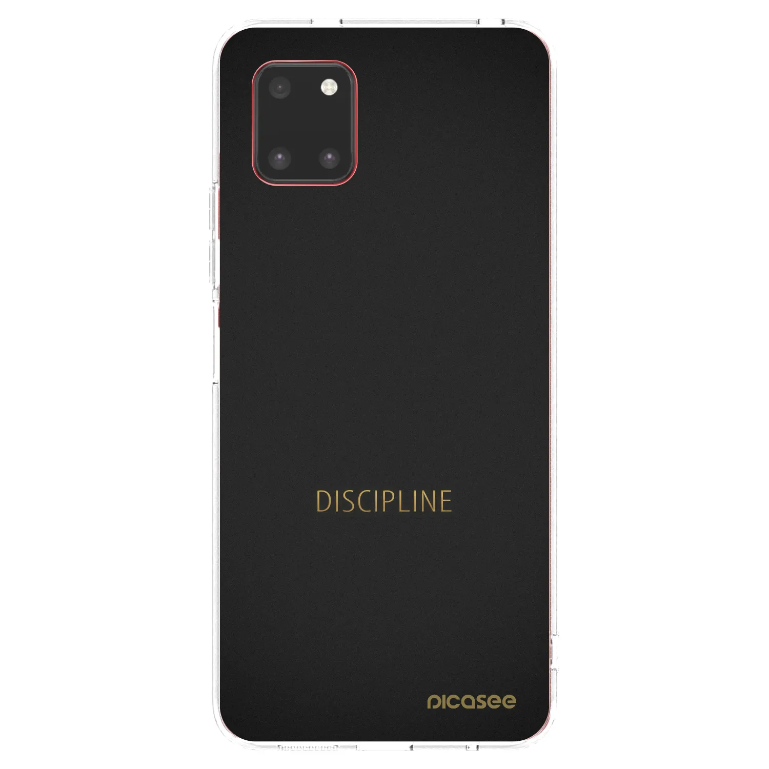 Picasee silikonski prozorni ovitek za Samsung Galaxy Note 10 Lite N770F - Discipline