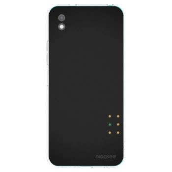 Picasee silikonski črni ovitek za Xiaomi Redmi 9A - Pulse