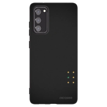 Picasee silikonski črni ovitek za Samsung Galaxy S20 FE - Pulse