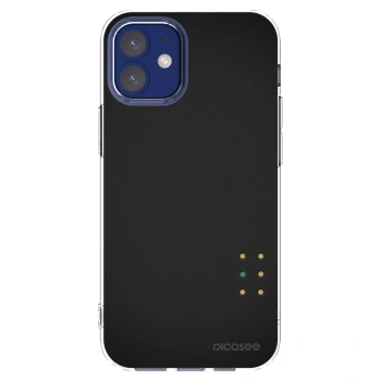 Picasee silikonski prozorni ovitek za Apple iPhone 12 mini - Pulse