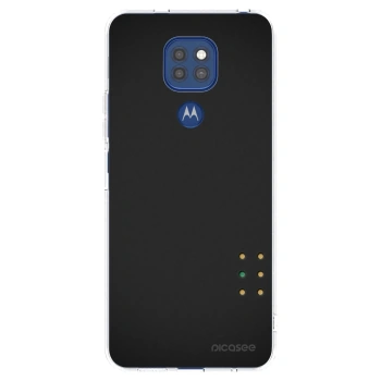 Picasee silikonski prozorni ovitek za Motorola Moto G9 Play - Pulse