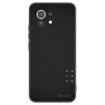 Picasee silikonski črni ovitek za Xiaomi Mi 11 - Pulse