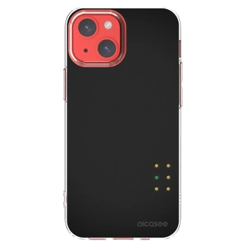 Picasee silikonski prozorni ovitek za Apple iPhone 13 mini - Pulse
