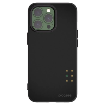 Picasee silikonski črni ovitek za Apple iPhone 13 Pro - Pulse
