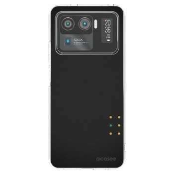 Picasee silikonski prozorni ovitek za Xiaomi Mi 11 Ultra - Pulse