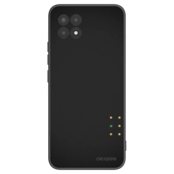Picasee silikonski črni ovitek za Realme 8i - Pulse