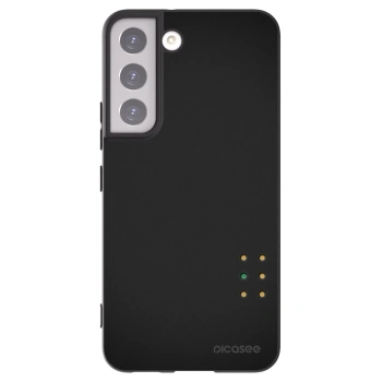 Picasee silikonski črni ovitek za Samsung Galaxy S22 5G - Pulse