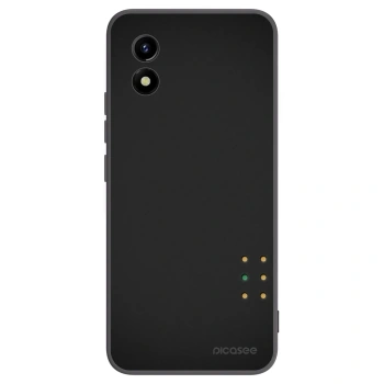 Picasee silikonski črni ovitek za Vivo Y01 - Pulse