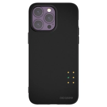 Picasee silikonski črni ovitek za Apple iPhone 14 Pro Max - Pulse