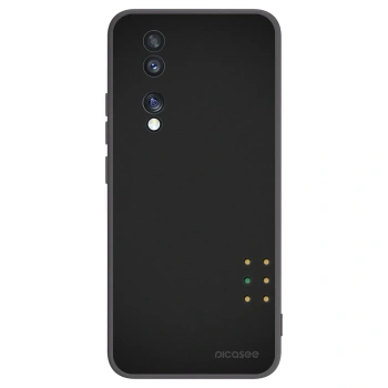 Picasee silikonski črni ovitek za Honor 70 - Pulse