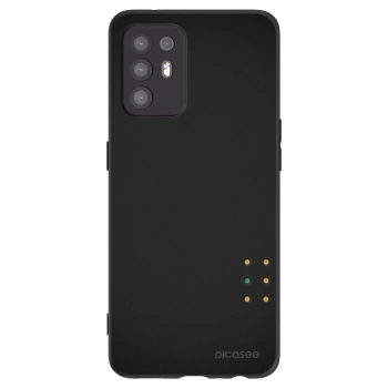 Picasee silikonski črni ovitek za OPPO A94 5G - Pulse